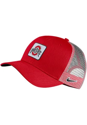 Nike Ohio State Buckeyes C99 Trucker Elite Adjustable Hat - Red