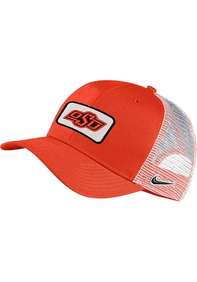 Nike Oklahoma State Cowboys C99 Trucker Iconic Adjustable Hat - Orange