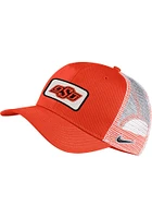Nike Oklahoma State Cowboys C99 Trucker Iconic Adjustable Hat - Orange