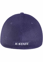 Nike K-State Wildcats Mens Purple Dry L91 Mesh Swoosh Flex Hat