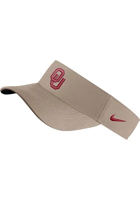 Nike Oklahoma Sooners Mens Tan Dri-Fit Adjustable Visor