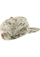 Nike Oklahoma State Cowboys Mens Tan Aero True On-Field Baseball Fitted Hat