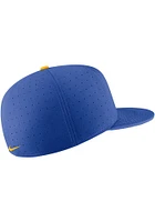 Nike Pitt Panthers Mens Blue Aero True On-Field Baseball Fitted Hat