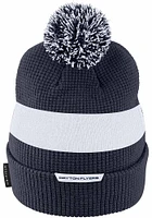 Nike Dayton Flyers Navy Blue Sideline Pom Beanie Mens Knit Hat