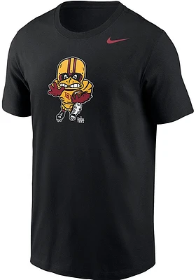 Nike Iowa State Cyclones Black Vault Football Short Sleeve T Shirt