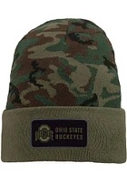 Nike Ohio State Buckeyes Cuffed Logo Beanie Mens Knit Hat