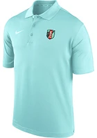 Nike KC Current Mens Teal Primary Logo Short Sleeve Polo