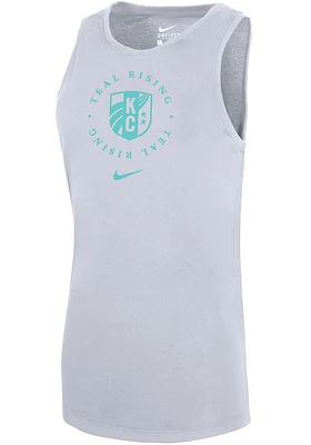 Nike KC Current Womens White Tomboy Tank Top