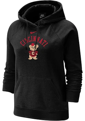 Nike Cincinnati Bearcats Womens Varsity Fleece Hooded Sweatshirt