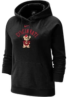 Nike Cincinnati Bearcats Womens Varsity Fleece Hooded Sweatshirt