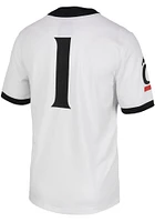 Nike Cincinnati Bearcats White Replica Design Football Jersey