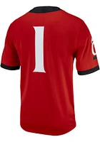 Nike Cincinnati Bearcats Red Replica Wordmark Football Jersey