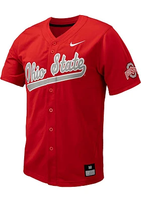 Nike Ohio State Buckeyes Mens Red Replica Classic Jersey