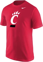 Nike Cincinnati Bearcats Primary Logo Short Sleeve T Shirt