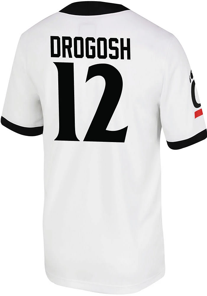 Brady Drogosh Nike Cincinnati Bearcats Game Name And Number Football Jersey