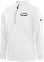 Nike Cincinnati Bearcats Mens White Victory Golf Long Sleeve 1/4 Zip Pullover