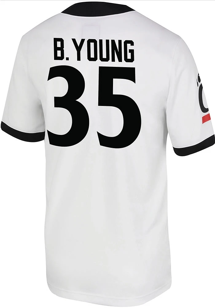 Brady Young Nike Cincinnati Bearcats Game Name And Number Football Jersey