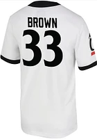 Carter Brown  Nike Cincinnati Bearcats White Game Name And Number Football Jersey