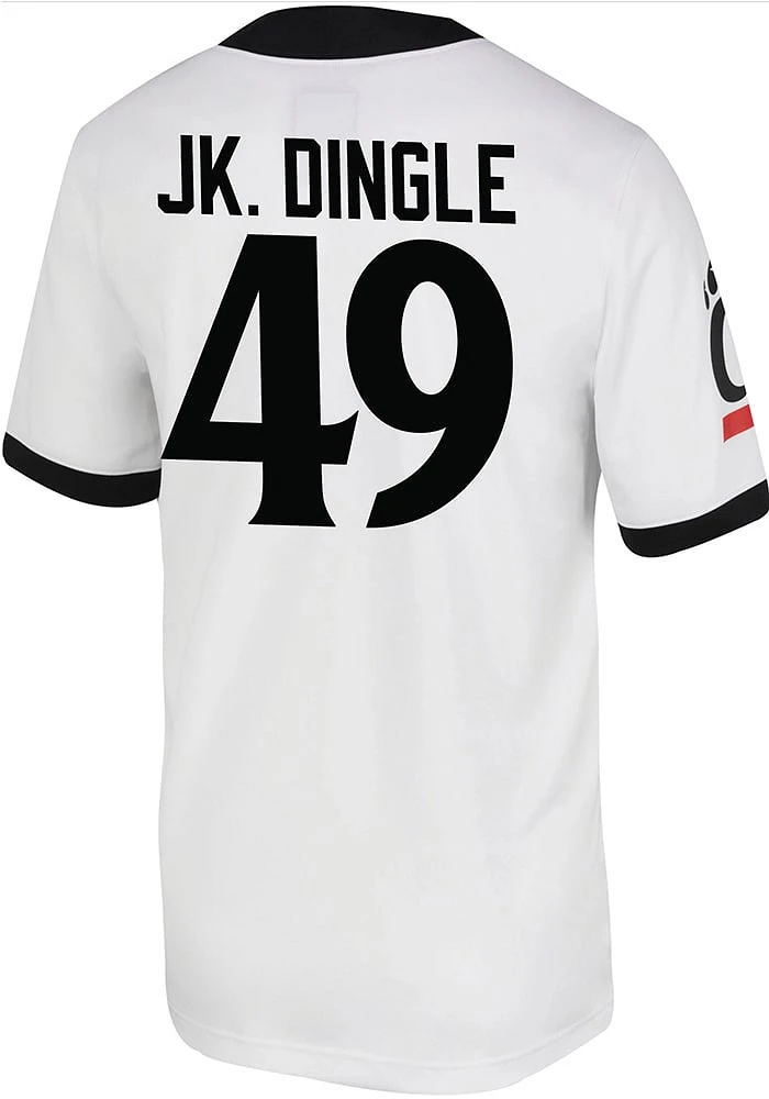 Jack Dingle Nike Cincinnati Bearcats Game Name And Number Football Jersey