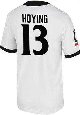 Jacob Hoying  Nike Cincinnati Bearcats White Game Name And Number Football Jersey