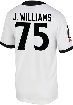 John Williams  Nike Cincinnati Bearcats White Game Name And Number Football Jersey