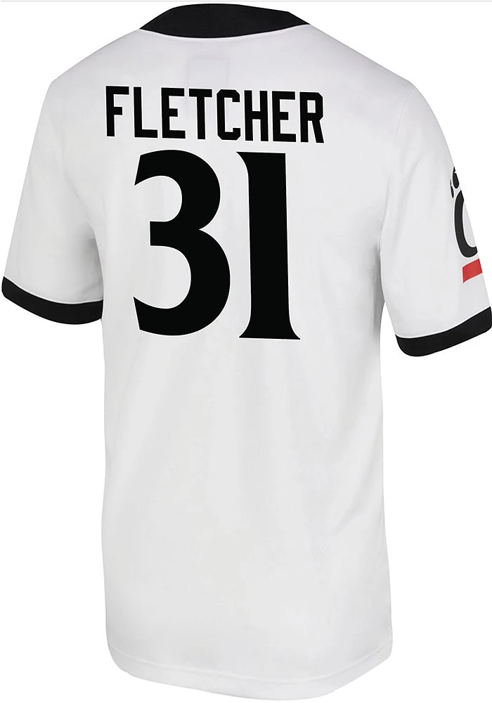 Mason Fletcher Nike Cincinnati Bearcats Game Name And Number Football Jersey