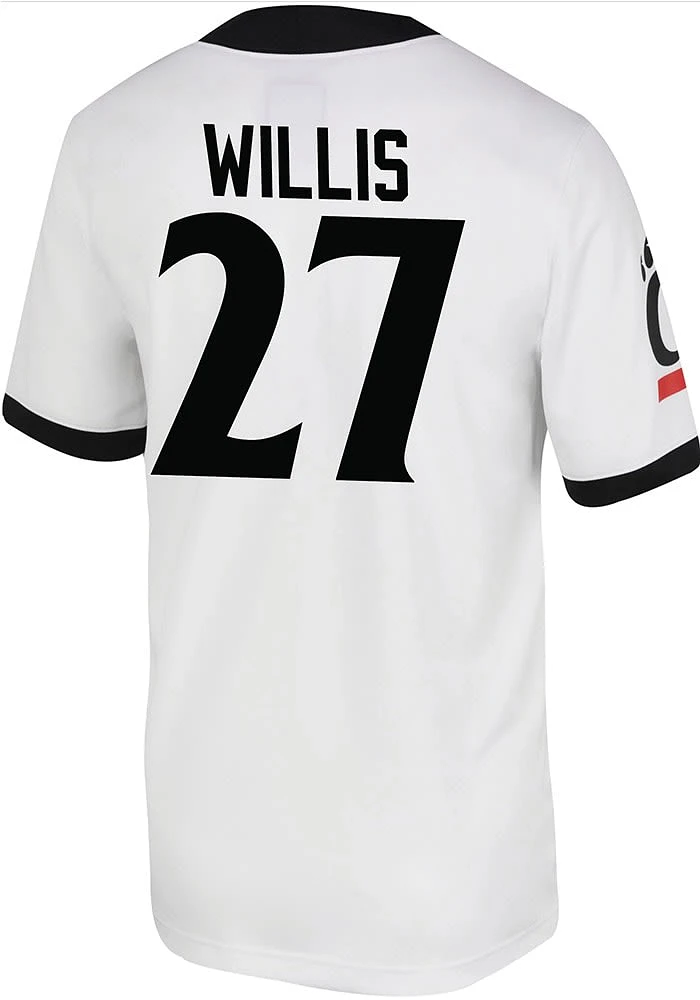 Ken Willis Nike Cincinnati Bearcats Game Name And Number Football Jersey