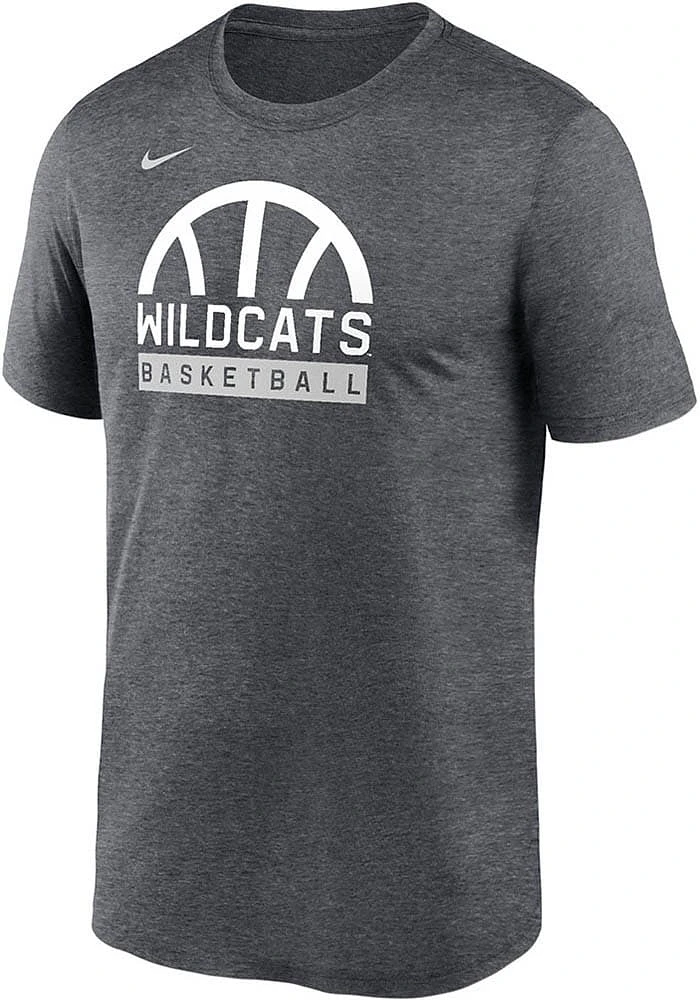 Nike Kentucky Wildcats Charcoal Arch Mascot Basketball Legend Short Sleeve T Shirt