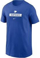 Nike Kentucky Wildcats Youth Blue Issue 24 Short Sleeve T-Shirt