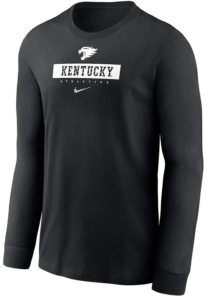 Nike Kentucky Wildcats Youth Black Team Issue 24 Long Sleeve T-Shirt