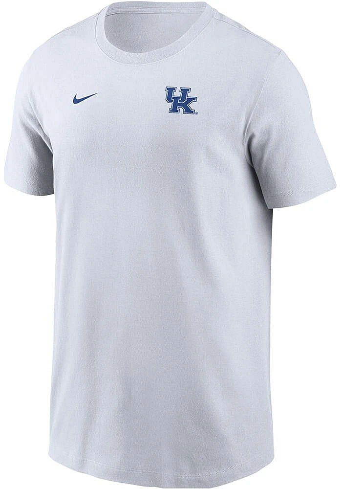 Nike Kentucky Wildcats Youth White Small Logo Short Sleeve T-Shirt