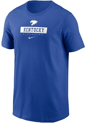 Nike Kentucky Wildcats Boys Blue Team Issue 24 Short Sleeve T-Shirt