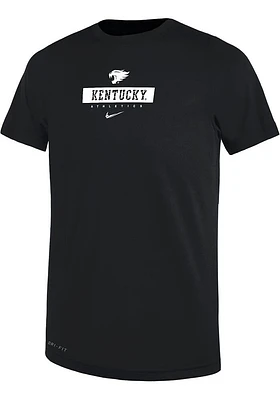 Nike Kentucky Wildcats Boys Black Team Issue 24 Short Sleeve T-Shirt