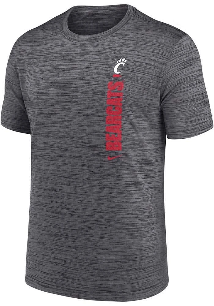 Nike Cincinnati Bearcats Youth Grey Velocity 24 Short Sleeve T-Shirt