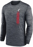 Nike Cincinnati Bearcats Youth Grey Velocity 24 Long Sleeve T-Shirt