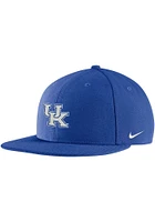 Nike Kentucky Wildcats Nike Pro Flatbill Adjustable Hat - Blue