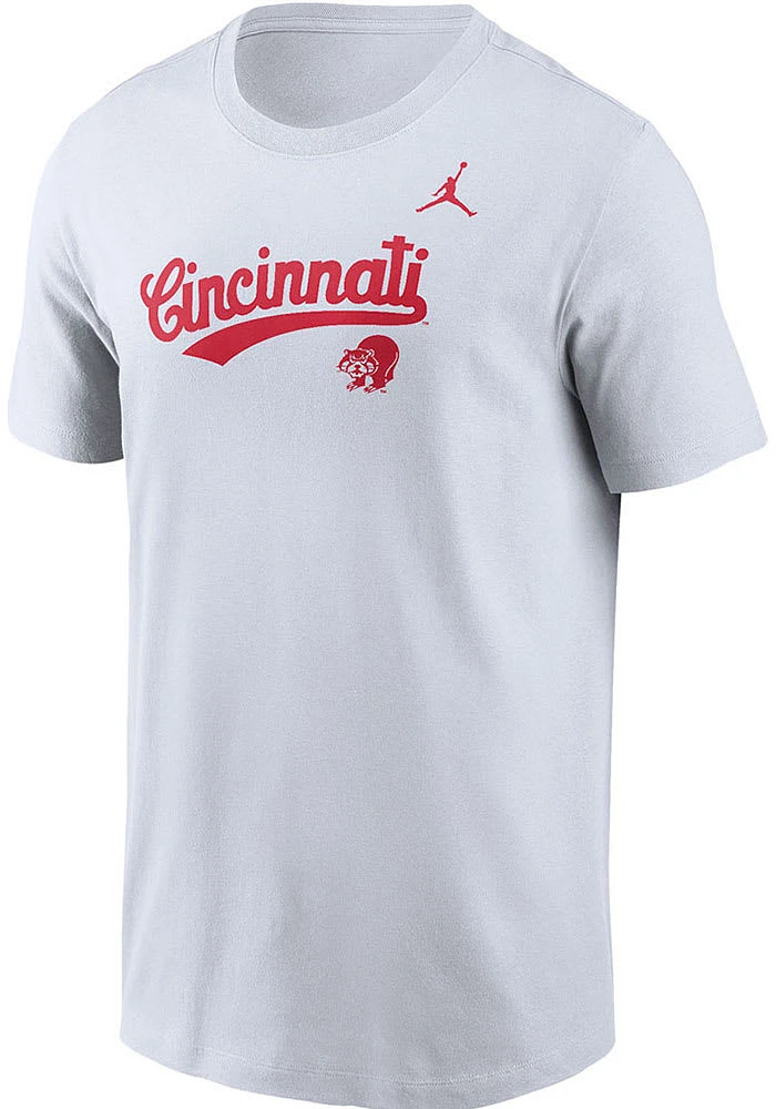 Nike Cincinnati Bearcats Core Jordan Script Short Sleeve T Shirt