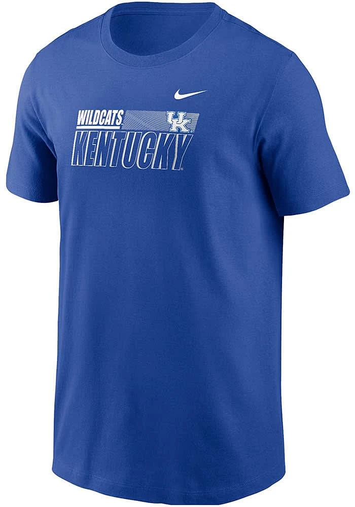 Nike Kentucky Wildcats Youth Blue Legend Flat Name Design Short Sleeve T-Shirt