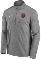 Nike Cincinnati Bearcats Mens Grey Pacer Vault Logo Long Sleeve Qtr Zip Pullover