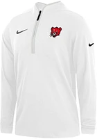 Nike Cincinnati Bearcats Mens White Victory Vault Logo Long Sleeve Qtr Zip Pullover