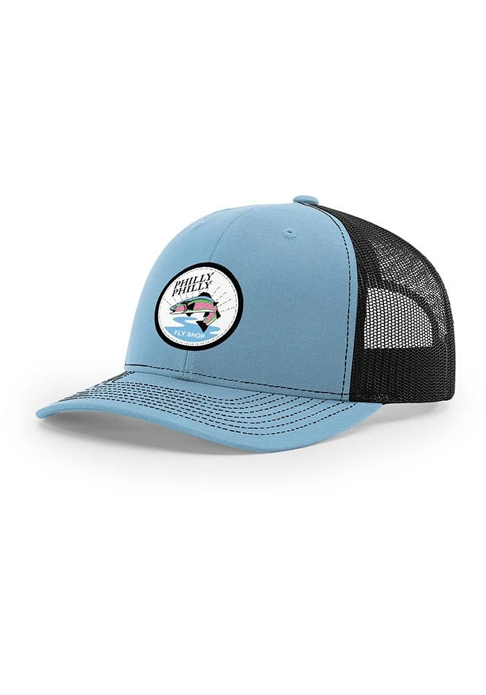 Philadelphia 112 Trucker Adjustable Hat - Light Blue