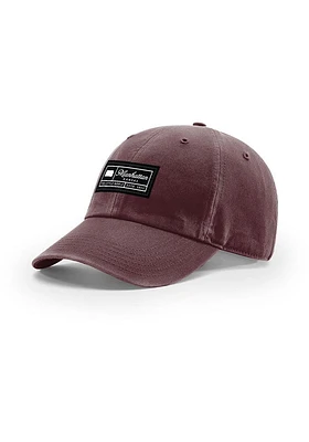 Manhattan 324 Pigment Dye Adjustable Hat - Maroon