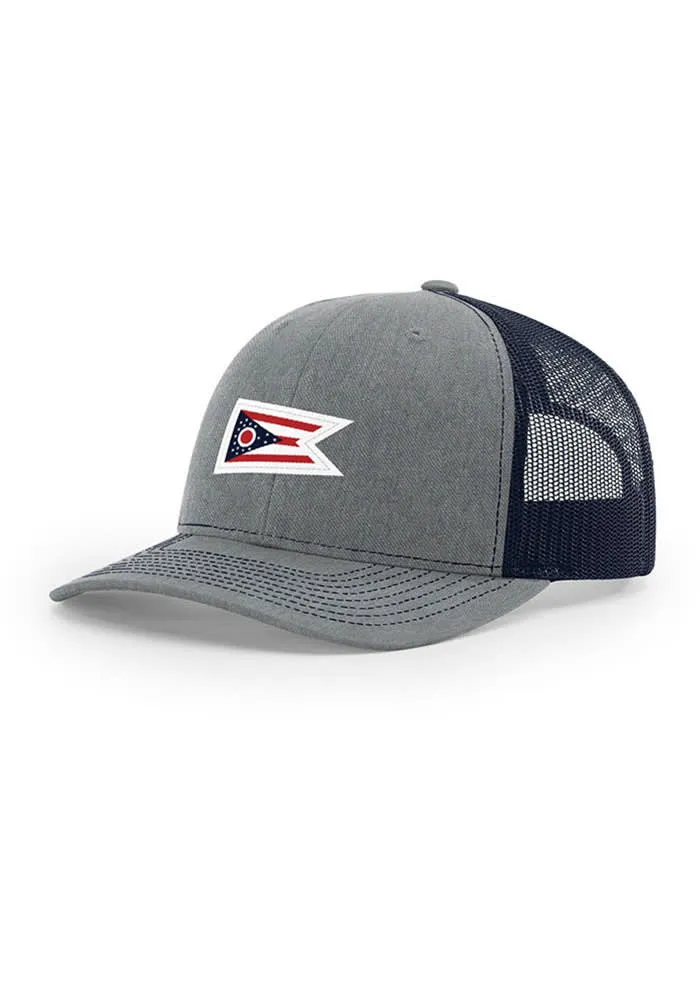 Ohio 112 Trucker Adjustable Hat - Grey