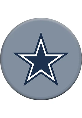 Dallas Cowboys Grey Helmet Logo PopSocket