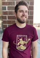 Detroit City FC Maroon Crest Short Sleeve T Shirt