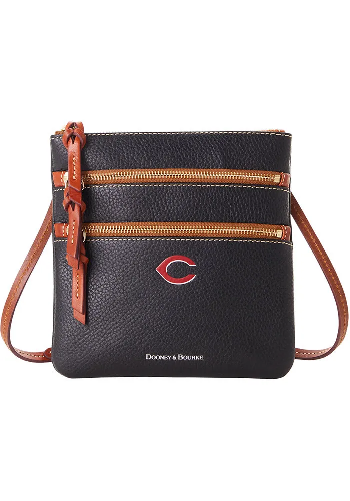 Cincinnati Reds NS Triple Zip Crossbody Womens Purse