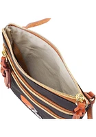 Cleveland Browns NS Triple Zip w/ ID holder Womens Purse