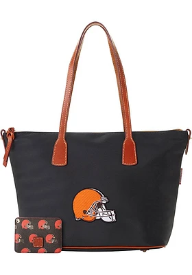 Cleveland Browns Top Zip Tote Womens Purse