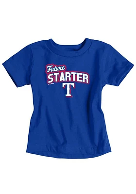 Texas Rangers Toddler Blue Future Short Sleeve T-Shirt