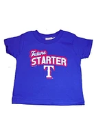 Texas Rangers Toddler Blue Future Short Sleeve T-Shirt
